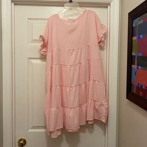 Babydoll Pink Dress